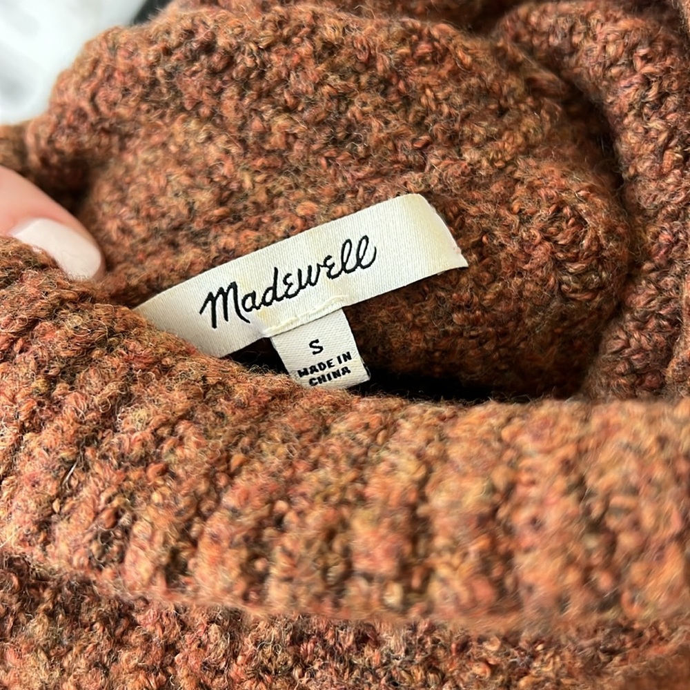 Rust Colored Turtle Neck - image 2